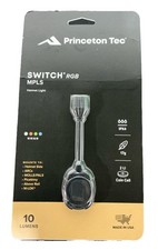 PRINCETON TEC SWITCH RGB MPLS CASCO LUZ 10lm IPX4 TÁCTICO LED LÁMPARA SOPORTES