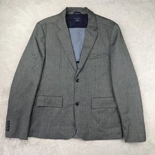 Jachs New York Blazer Men's M Gray Herringbone Slim Fit NWT