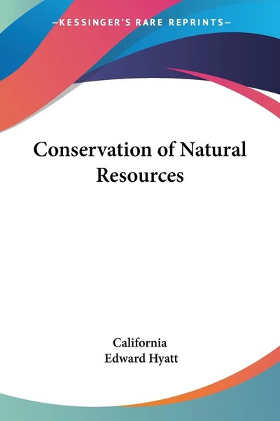 California | Conservation Of Natural Resources | Taschenbuch | Englisch (2007)-image
