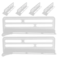 6 Pcs Fridge Side Organizer Refrigerator Divider Clip Kitchen Dividers Home