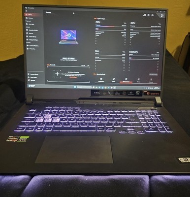 ASUS ROG Strix G713 Ryzen 7 RTX 3050 64GB 5TB SSD 17.3'' Excellent + Camera