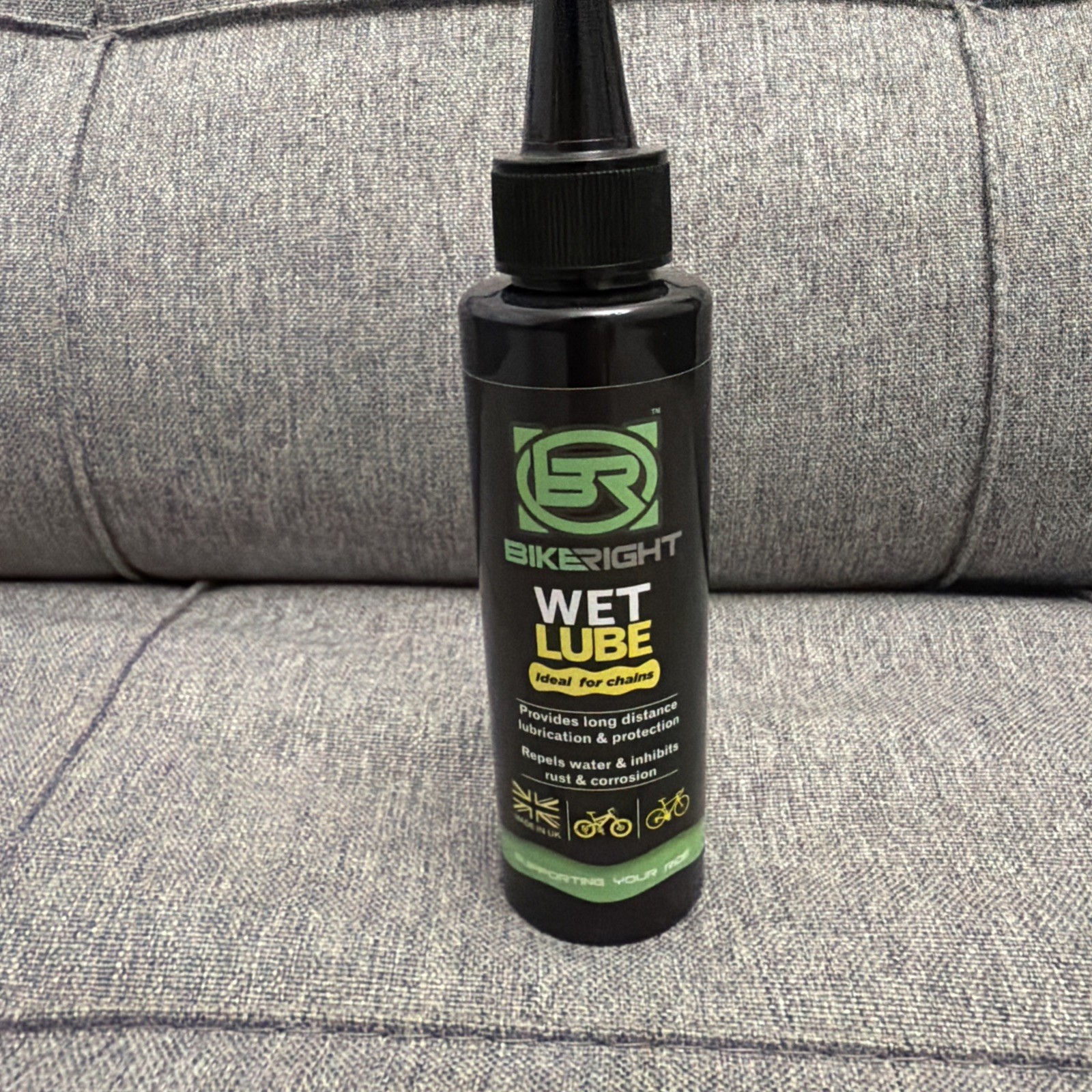 Lubrificante umido lubrificante olio lubrificante bagnato ingranaggio catena bici strada MTB mountain bike 125 ml foto 4