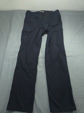 5.11 Tactical Pants Womens 14 Long Blue Cotton Canvas Cargo Utility Navy
