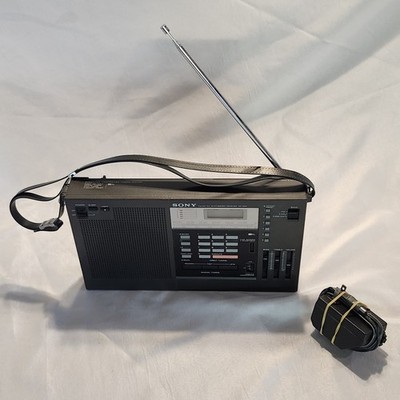 SONY ICF-2001 FM/AM/SW/SSB/CW PLL Synthesized Receiver Radio Tested Working 
