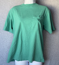 Vintage Dockers All American Green Pocket T-Shirt Made in USA Size L