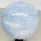 4000G Natural Blue Celestite Crystal Sphere Ball Healing Madagascar — photo 8