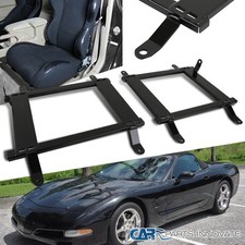 Fits Chevy 97-04 Corvette C5 Tensile Steel Racing Seat Bucket Mounting Brackets Fits Chevy 97-04 Corvette C5 Tensile Steel Racing Seat Bucket Mounting Brackets