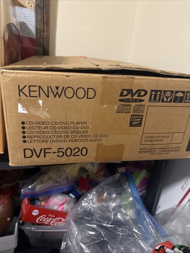 Vintage RARE Kenwood KT-5020 DVD CD VCD tested new open box