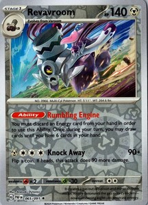 Revavroom 065/091 Reverse Holo Paldean Fates