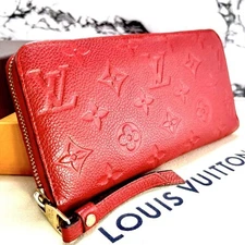 Louis Vuitton Monogram Anplant Zippy Wallet M63691