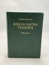 BIBLIA SACRA VULGATA Robert Weber Roger Gryson Deutsche 5th ed HC Green 2007