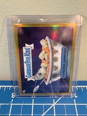 2024 Topps Chrome Garbage Pail Kids 7 VANESSA Undresser Gold Refractor #/50