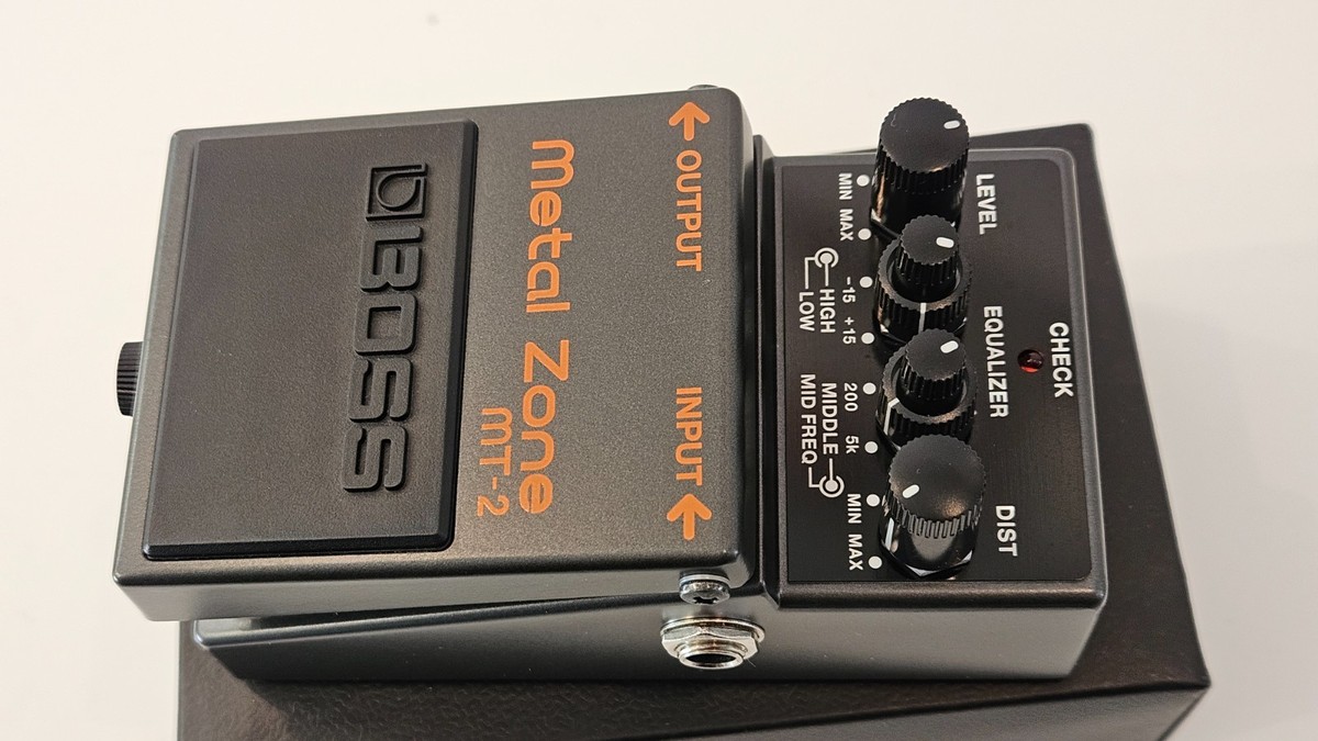 Boss Metal Zone Guitar Distortion (MT-2) for sale online | eBay