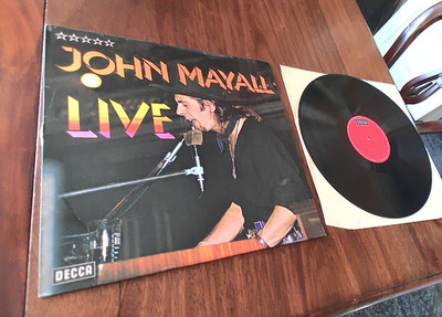 John Mayall John Mayall Live Decca Vinyl LP Wie neu !