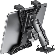 OHLPRO Heavy Duty Drill Base Tablet Holder Car Mount Dashboard 7-11.5, Black