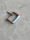 80s OMEGA VINTAGE ORIGINAL STEEL WATCH STRAP BUCKLE STEEL WATCHES 16mm