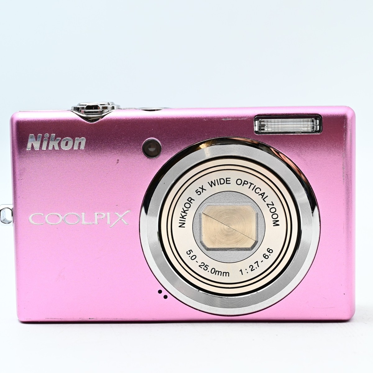 Nikon COOLPIX S570 12MP Nikkor 5x Wide Optical Zoom VR Pink [Exc+5