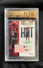 Bol Bol Rookie Auto BGS 9.5 2019 NBA Hoops Hot Signatures Gem Mint