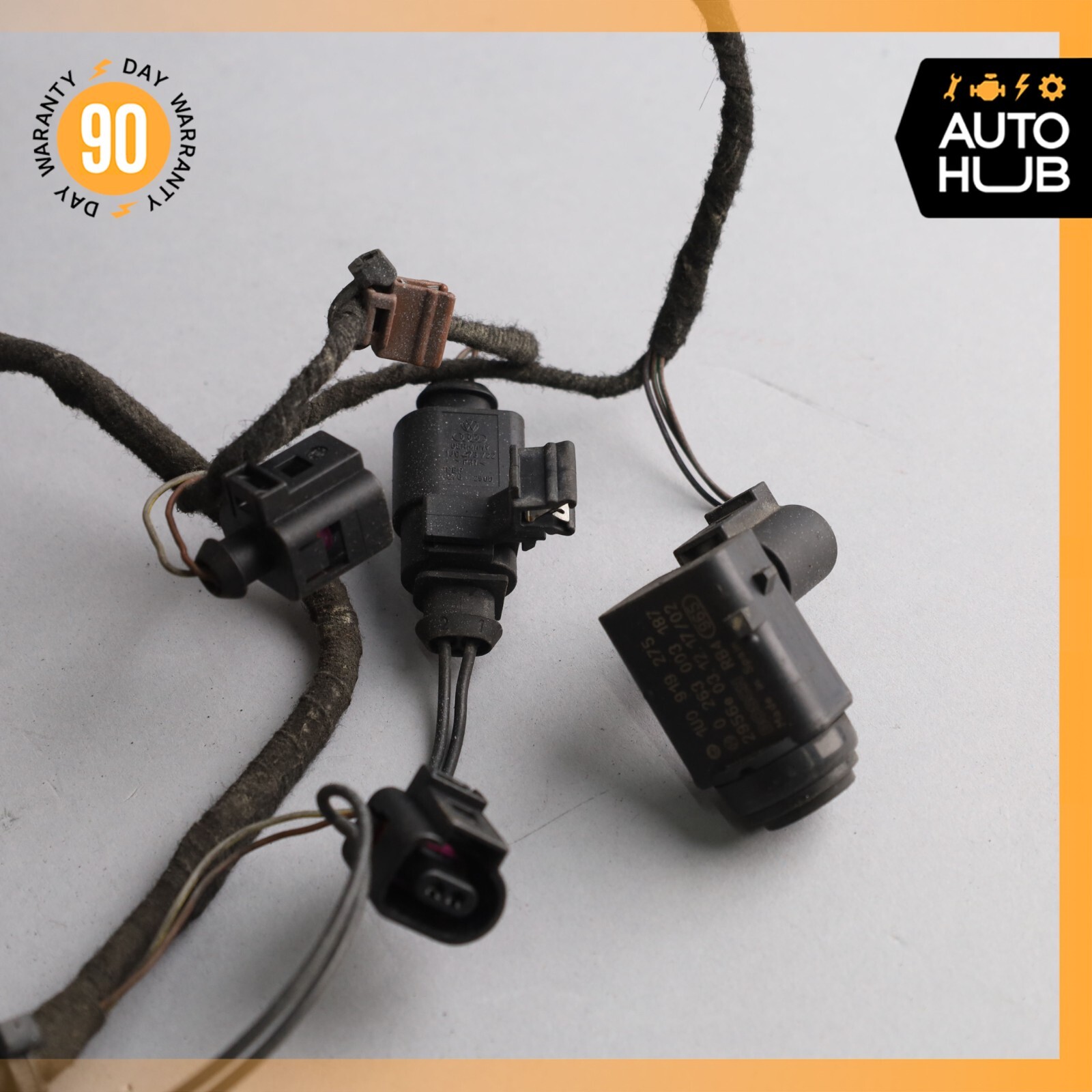 Bentley Continental GT GTC Rear Bumper Parking Sensor Wire Harness PDC OEM