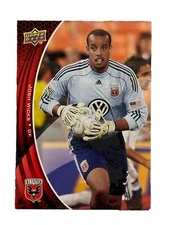 Brand New: 2010 UPPER DECK Josh Wicks D.C. United Trading Card 