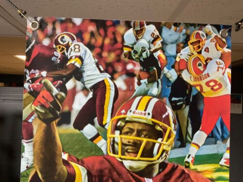 SALE Darrell Green 44x15apx Washington Redskins Football Vinyl POSTER Druck Kunst - Bild 2 von 5