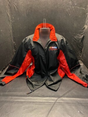 Checkered Flag Sports Nascar Racing Light Waterproof Jacket Size XL ...