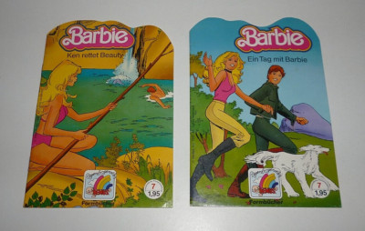 2 x REMUS FORMBÜCHER / REGENBOGENREIHE / BARBIE / 80er J. / #269#