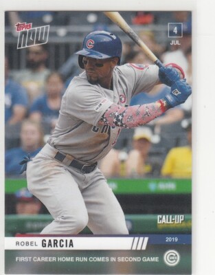 2019 Topps Now Baseball On-Demand ROBEL GARCIA #479 Cubs - PR 615