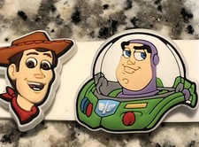 CROCS BRAND JIBBITZ TOY STORY BUZZ LIGHTYEAR Woody SHOE CHARM AUTHENTIC New