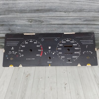 Peugeot 405 Mi16 Instrument Cluster Clock Housing NOS | eBay