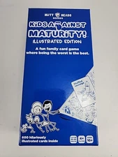 Nutt Heads Kids Against Maturity Card Game, Illustrated Edition,  Ages 10+ Years