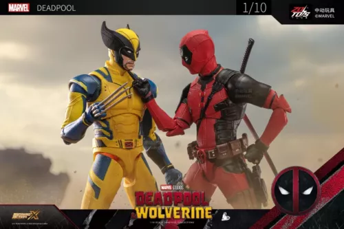 zd toys DEADPOOL & WOLVERINE 1/10 scale action figure set of 2 mcu MARVEL NEU - Bild 7 von 23