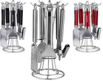 Morphy Richards Edelstahl Utensilien Set Akzente Range Küchenhelfer Set