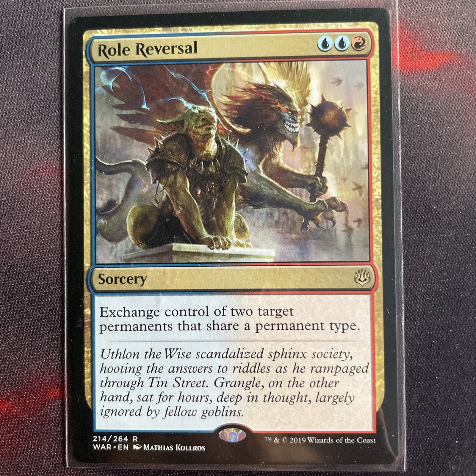 MTG Role Reversal War of the Spark 214/264 Regular Rare | eBay