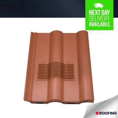 ULTI-MATE Double Roman Vent - Terracotta - Works with Redland, Marley, Sandtoft Tiles
