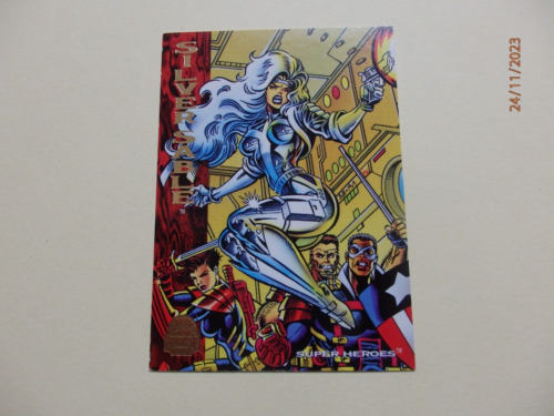 Silver Sable - 1994 Fleer Marvel Universe Base Card #196  - Super Heroes - Picture 1 of 2