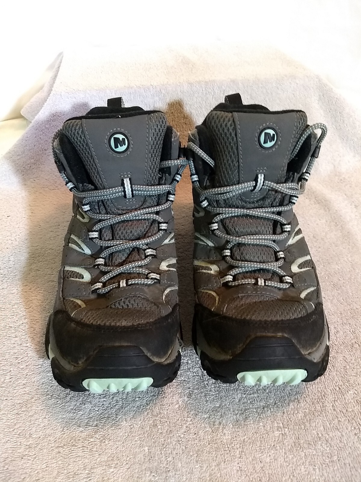 Stivali da trekking Merrell (WMNS) Moab 2 grigi Mid GTX Gore Tex taglia: 10 5 #ZZ17+16