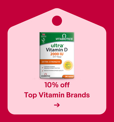 10% off  Top Vitamin Brands