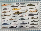 MILITARY HELICOPTERS, RARE AUTHENTIC 2003 POSTER