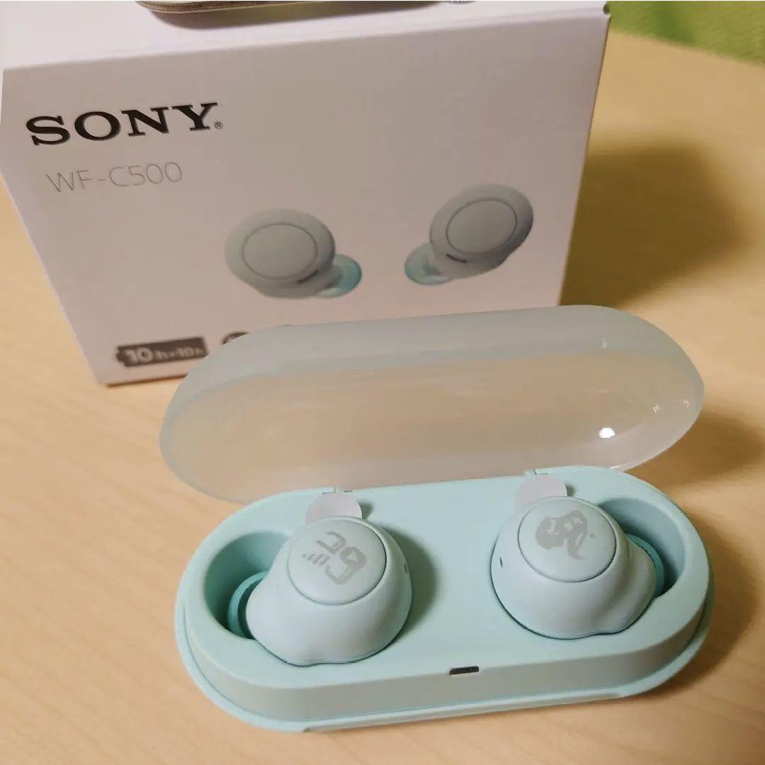 Hatsune Miku SONY Wireless Earphone Headset WF-C500/MK Super Hatsune Miku SONY Wireless Earphone Headset WF-C500/MK Super
