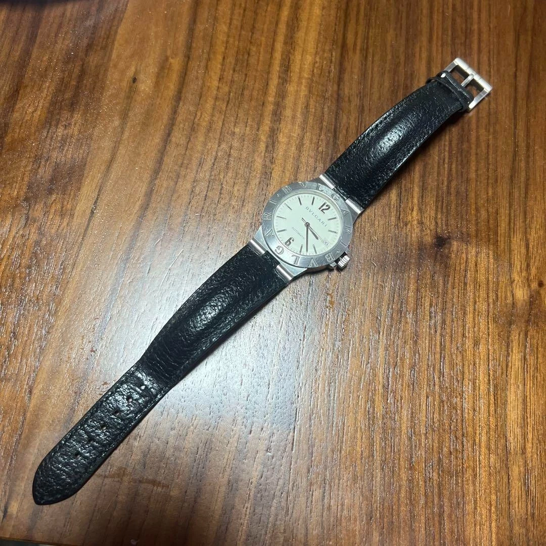 BVLGARI DIAGONO DATE LCV35S AUTOMATIC MENS color black used from