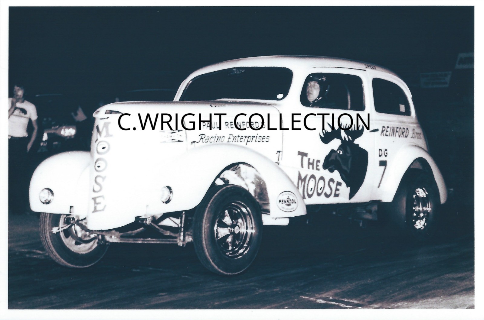 1960's NHRA Drag Racing"THE MOOSE"D/GaserREINFORD Bros.Maple Grove