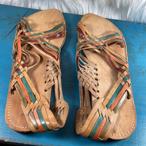 mexican slip on sandals