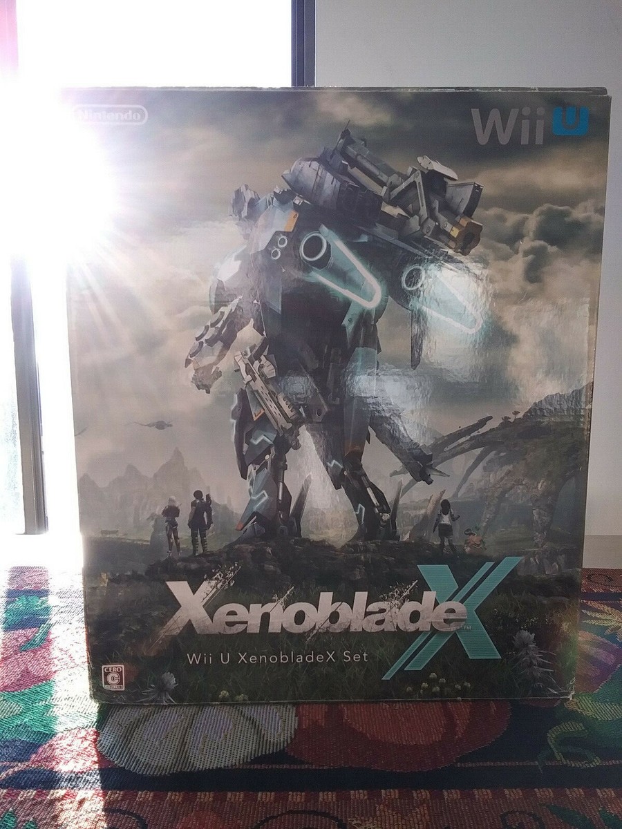 JP Nintendo Wii U Xenoblade X Console Set 32GB (Mother 3 + Fire 