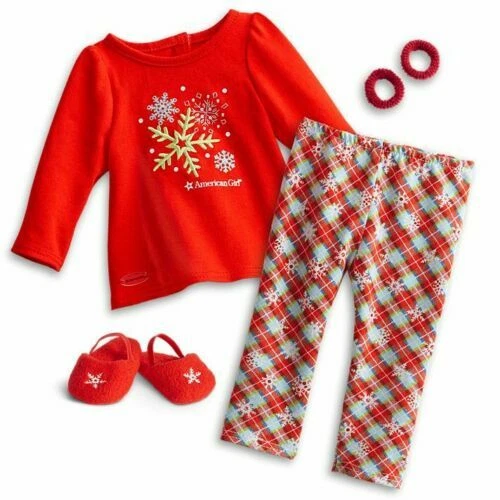 Girl and doll christmas pajamas sale