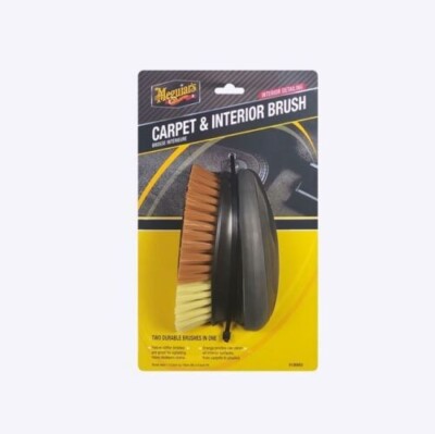 Meguiars Car Cleaning Carpet & Interior Brush Innenraumbürste Teppich Autobürste
