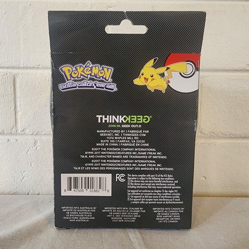 Pokemon Pikachu Portable Phone Charger USB Battery Pack ThinkGeek BNIB - 第 4/6 張圖片