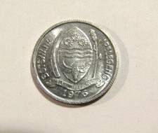 Botswana 1976 1 Thebe unc Coin F.A.O. First Issue Year