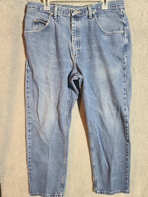 Vintage Mens Wrangler Denim Blue Jeans 