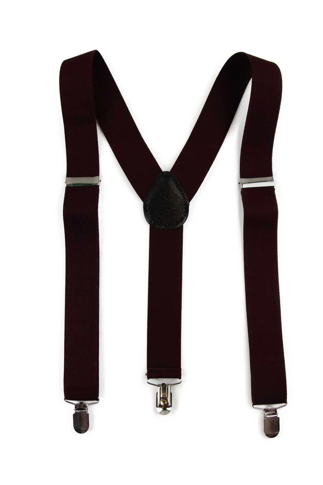 Wide Heavy Duty Adjustable 100cm Plum Adult Mens Suspenders eBay